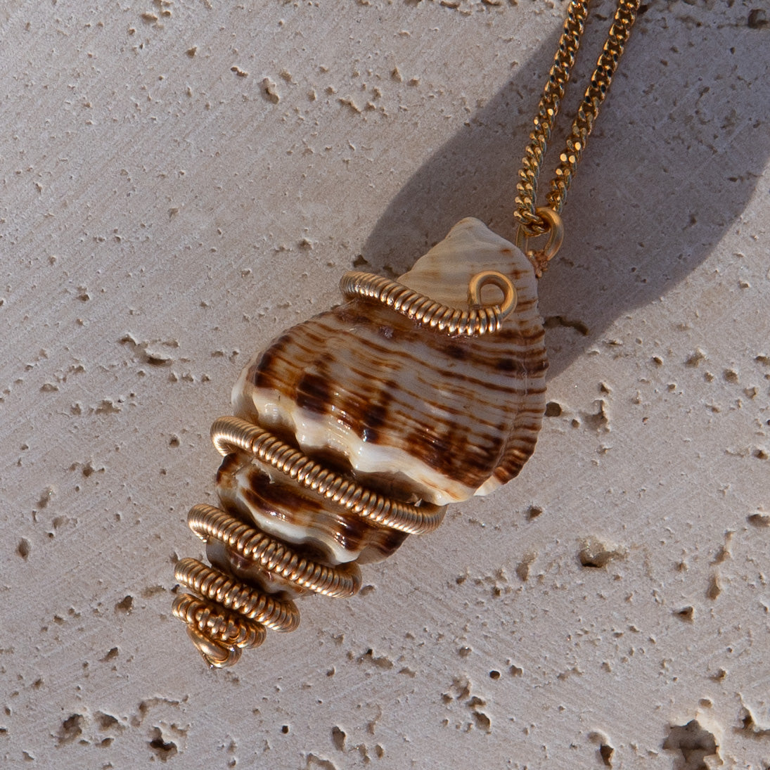 Mami Wata Julie: Trochid Necklace