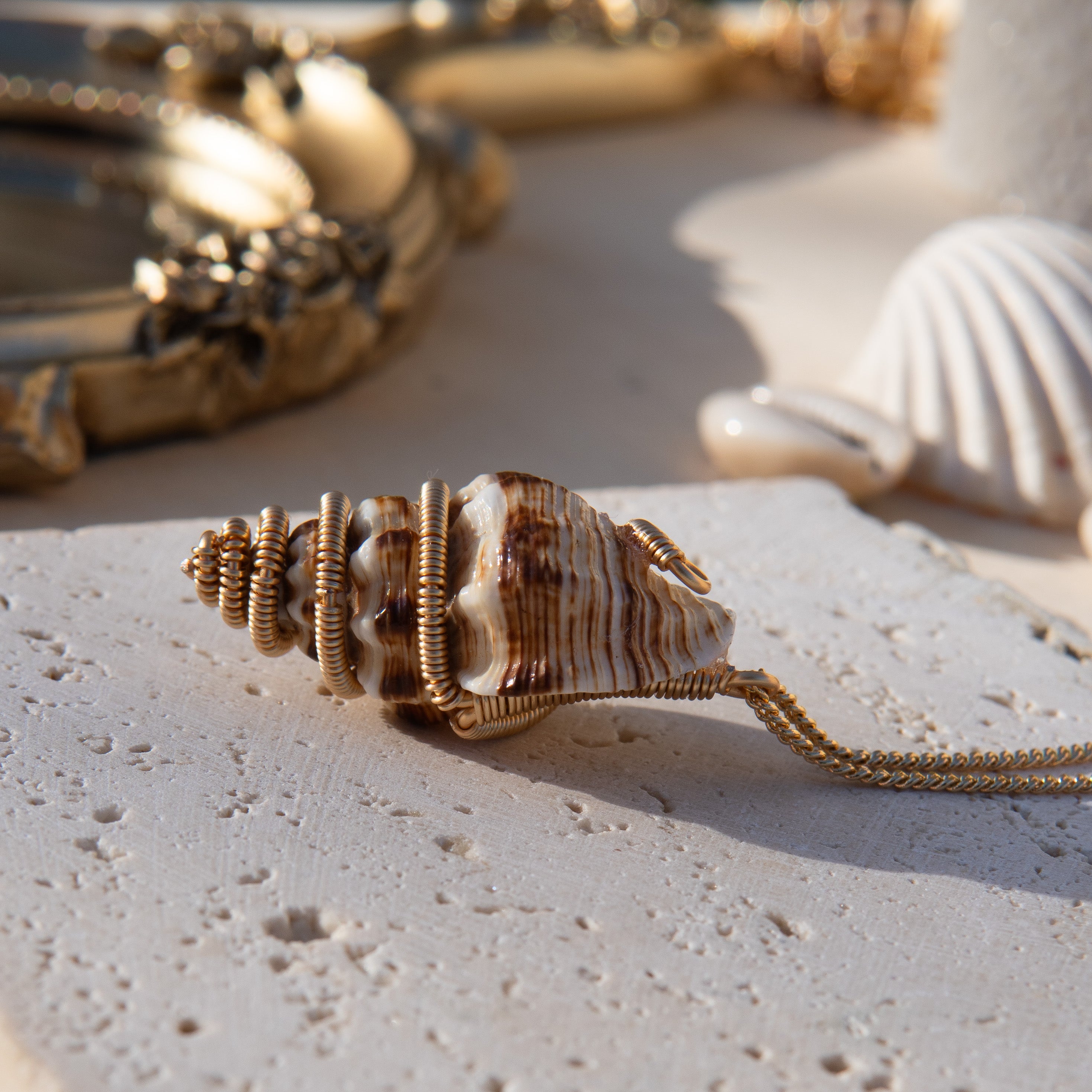 Mami Wata Julie: Trochid Necklace