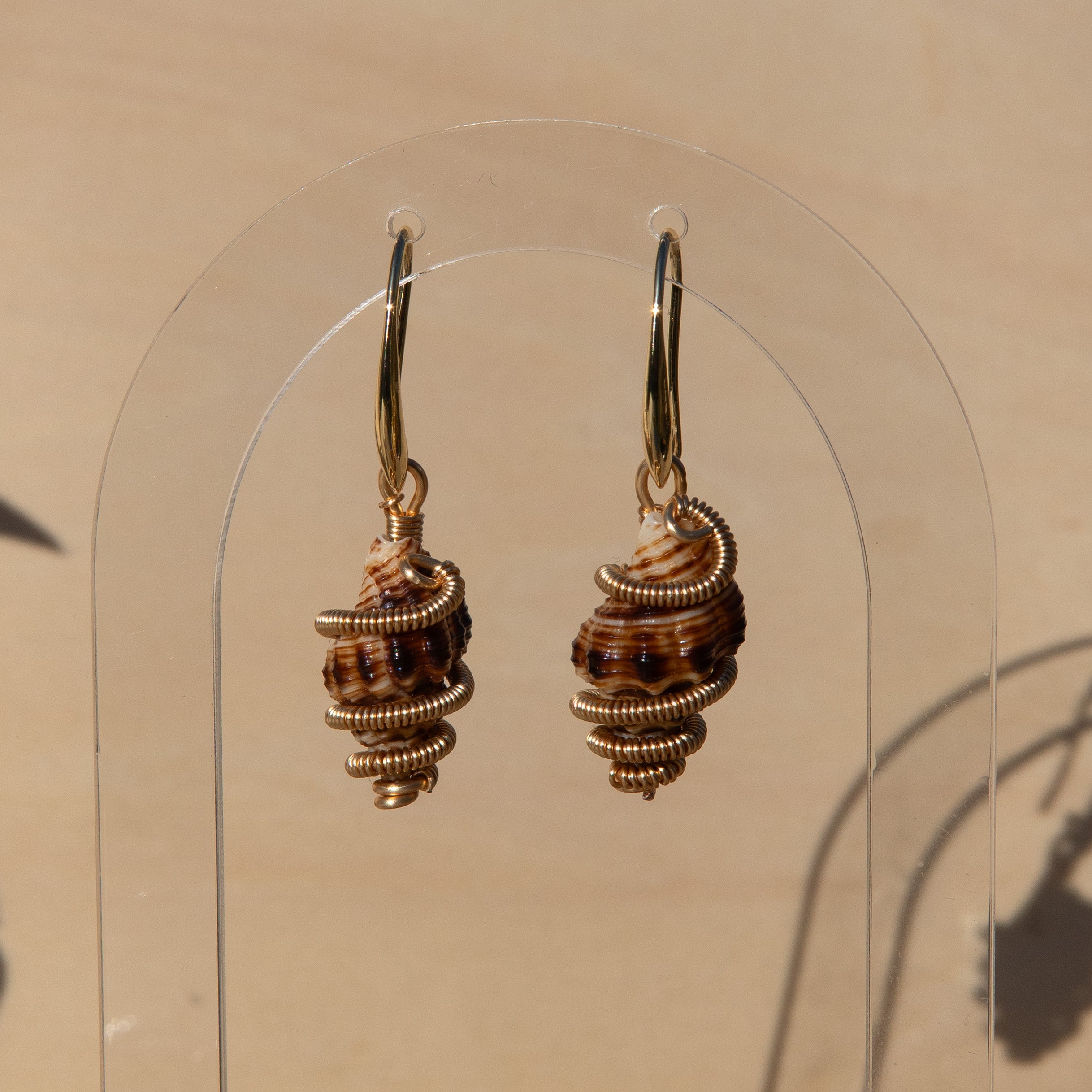 Mami Wata Julie: Shell Earrings