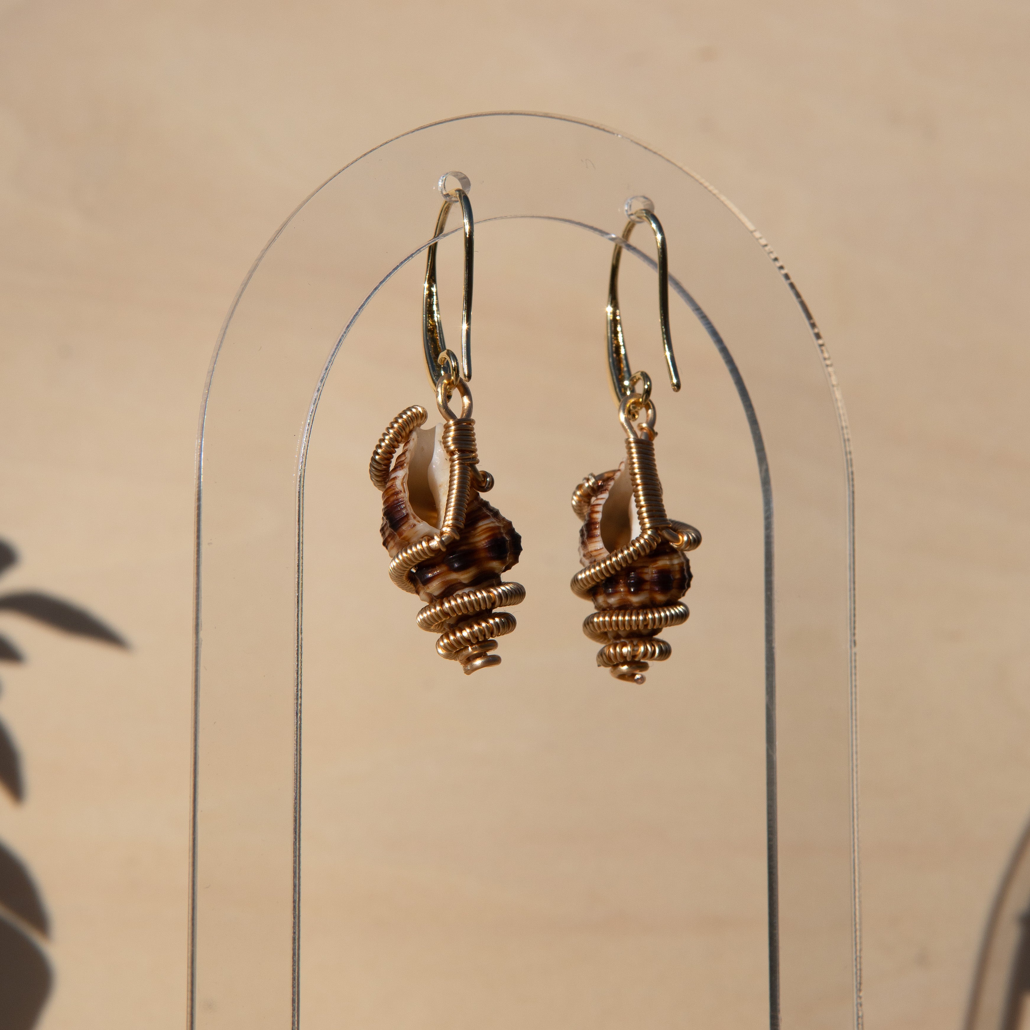 Mami Wata Julie: Shell Earrings