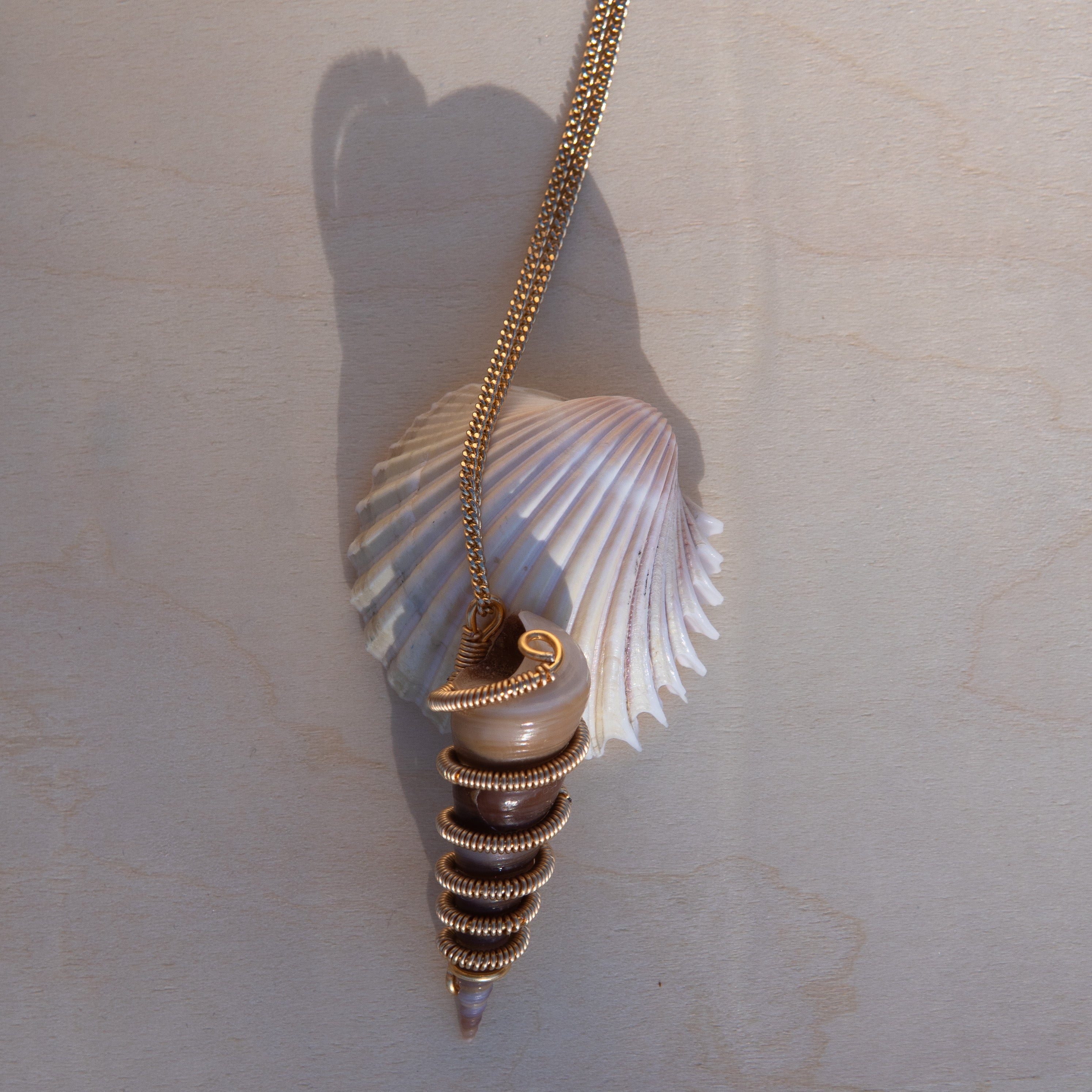 Mami Wata Alice: Turritella Necklace