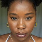 Mami Wata Silver Nose Cuff