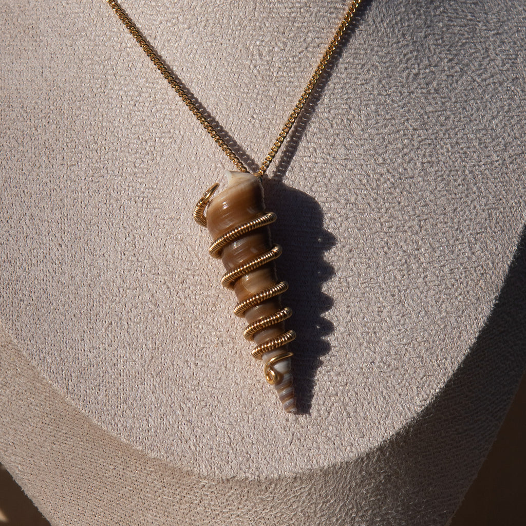 Mami Wata Alice: Turritella Necklace