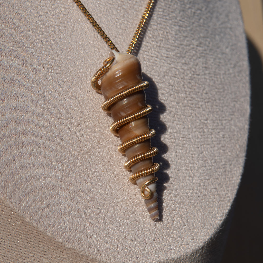 Mami Wata Alice: Turritella Necklace