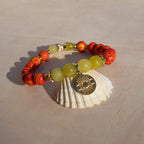 Ochún Healing Crystal Charm Bracelet
