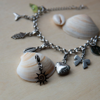 oshun silver charm bracelet