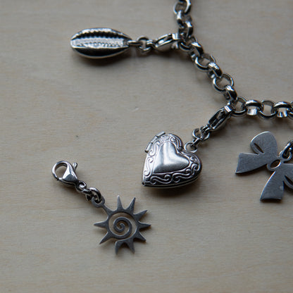oshun silver charm bracelet