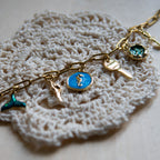 Oshun Gold Charm Bracelet