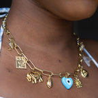 Oshun Charm  Necklace