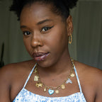 Oshun Charm  Necklace