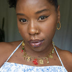 Oshun Charm  Necklace