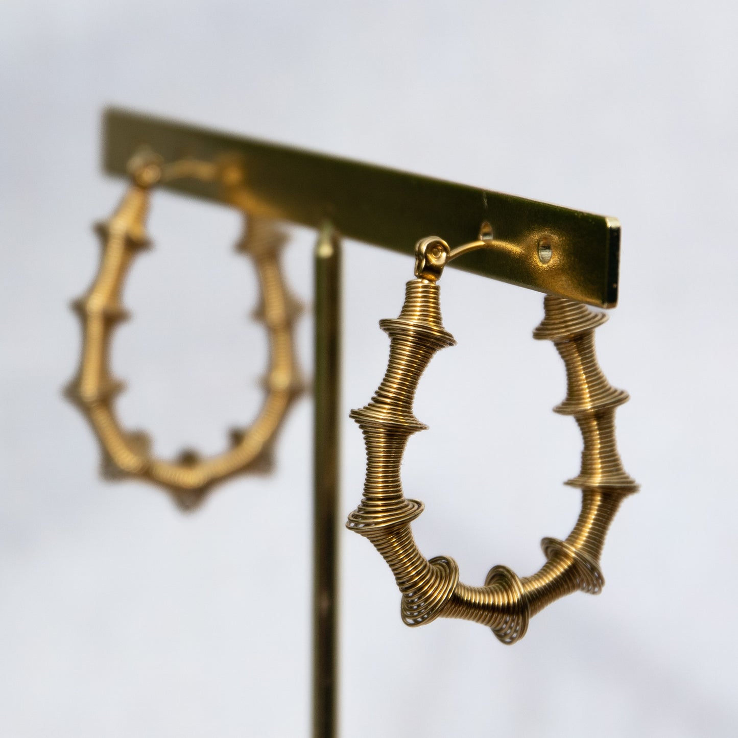 oya hoop earrings