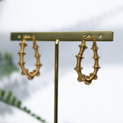 oya hoop earrings