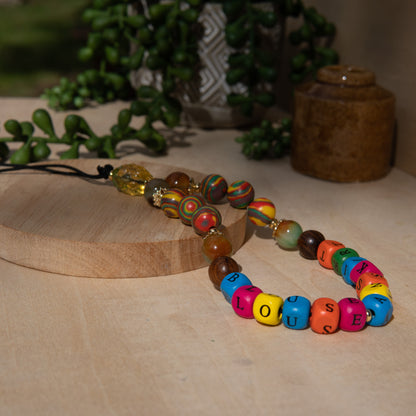 Queen Nanny Slogan Phone Wristlet