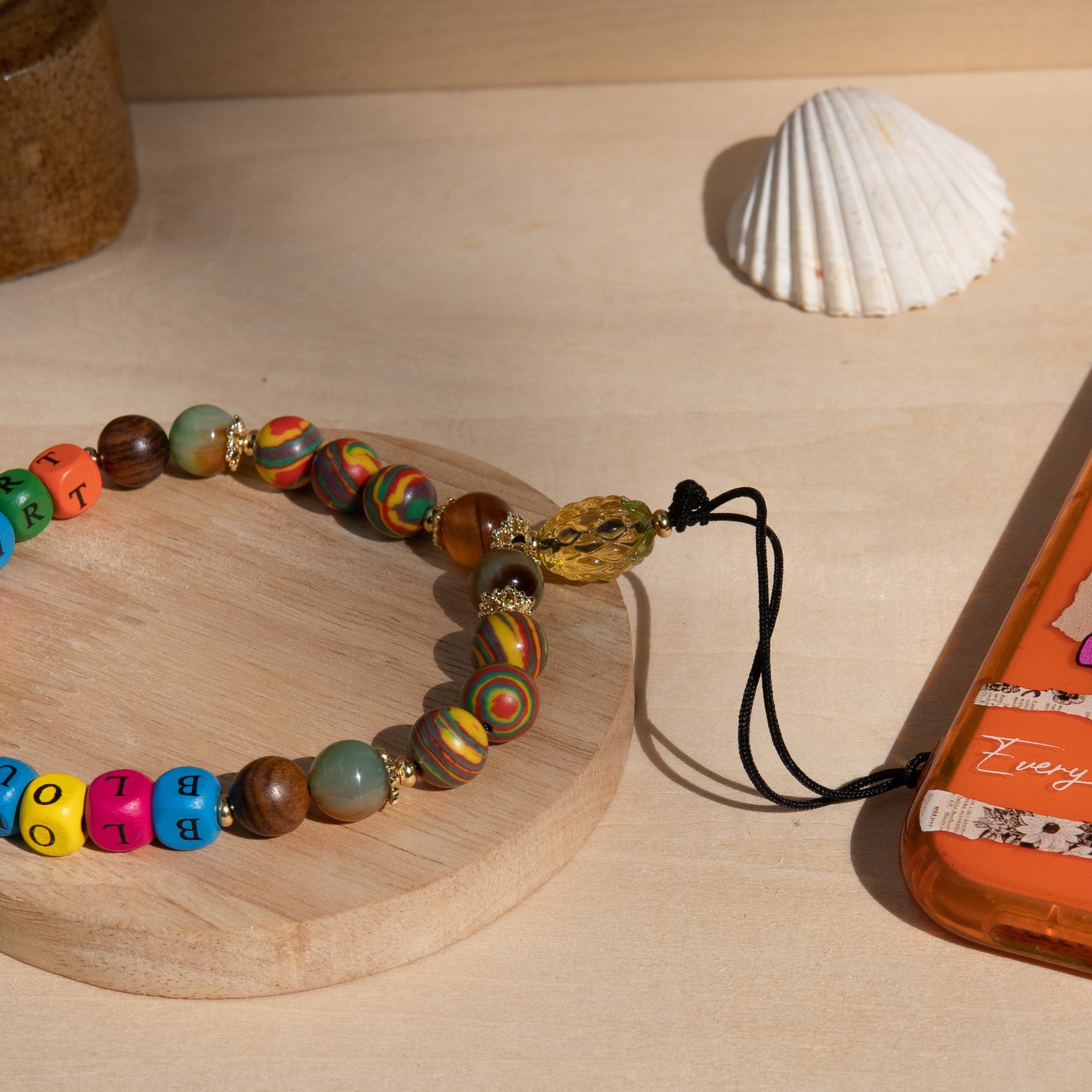 Queen Nanny Slogan Phone Wristlet