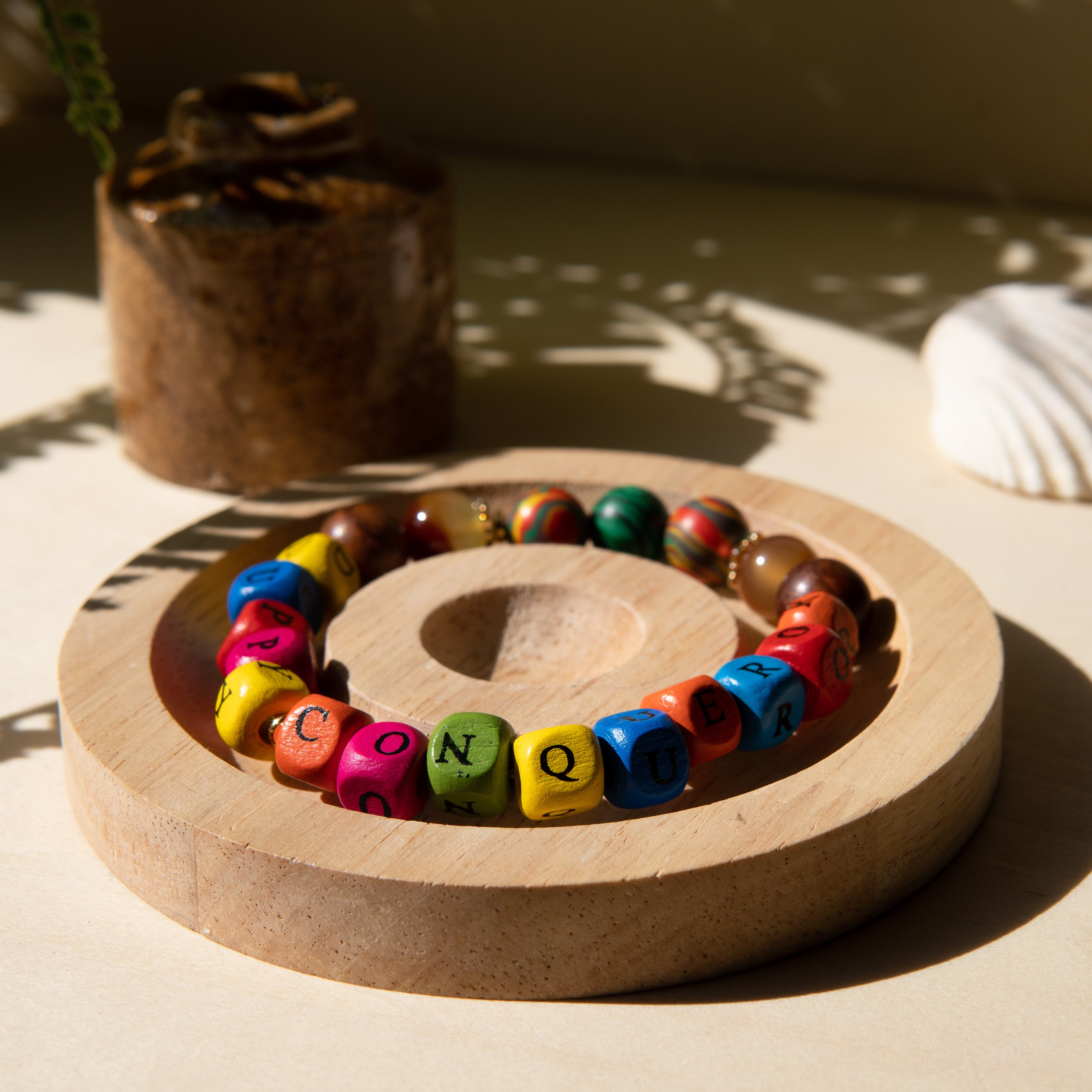 Queen Nanny Slogan Bracelet