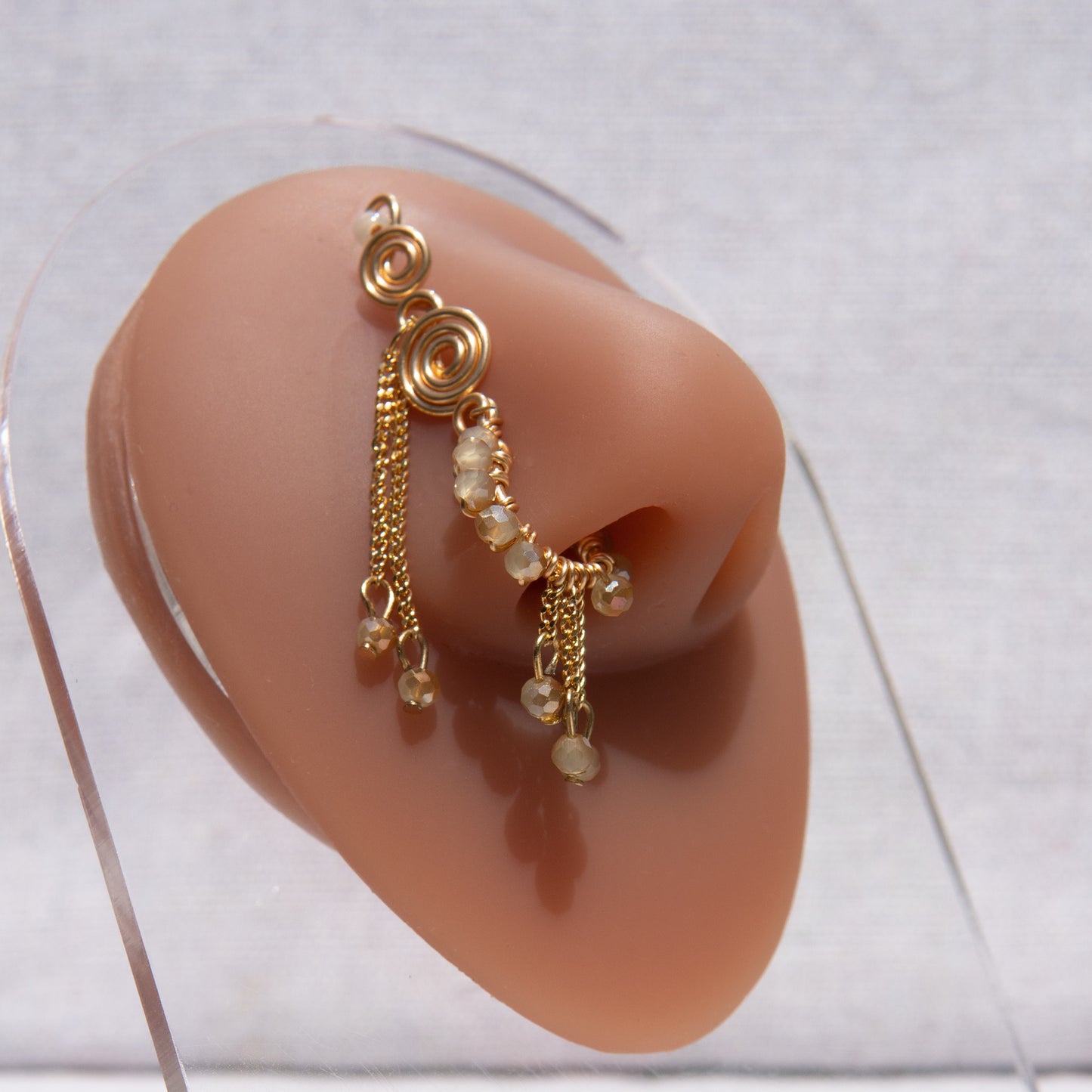 river mumma gold nose cuff