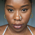 Tituba Silver Nose Cuff