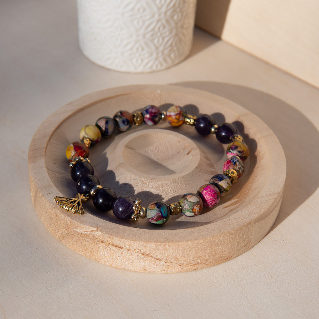 Yansã Healing Crystal Bracelet