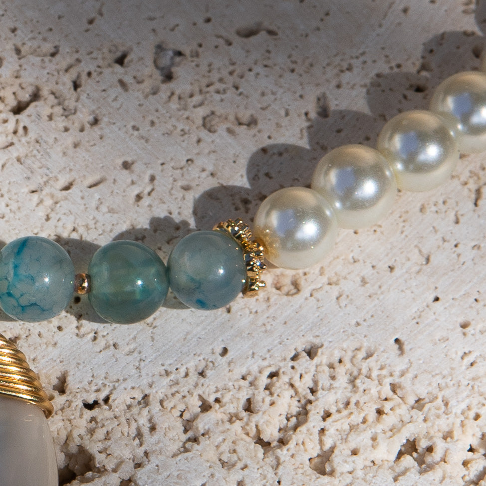 Yeye Oshun Healing Stone Necklace