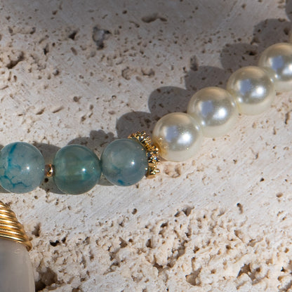 Yeye Oshun Healing Stone Necklace