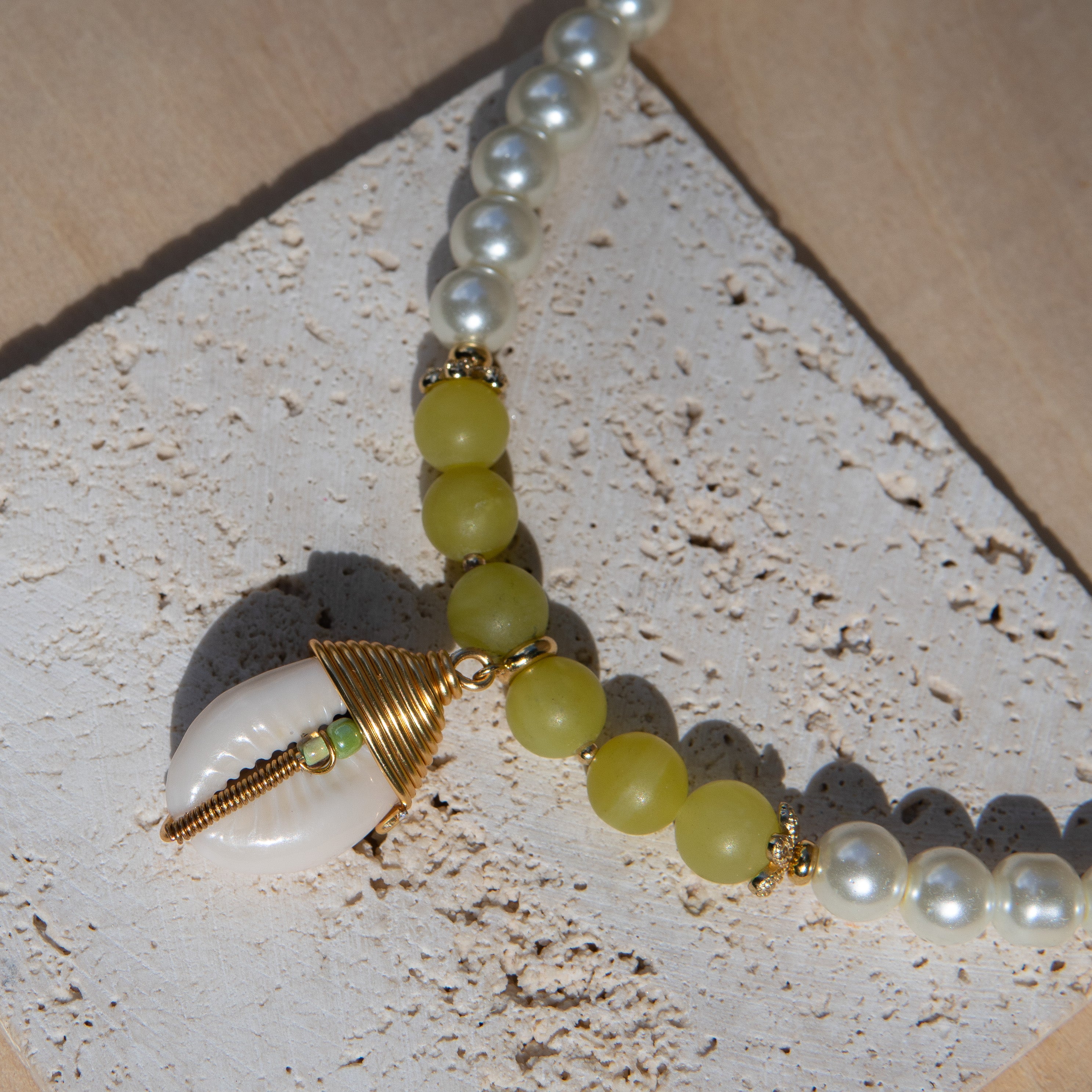 Yeye Oshun Healing Stone Necklace