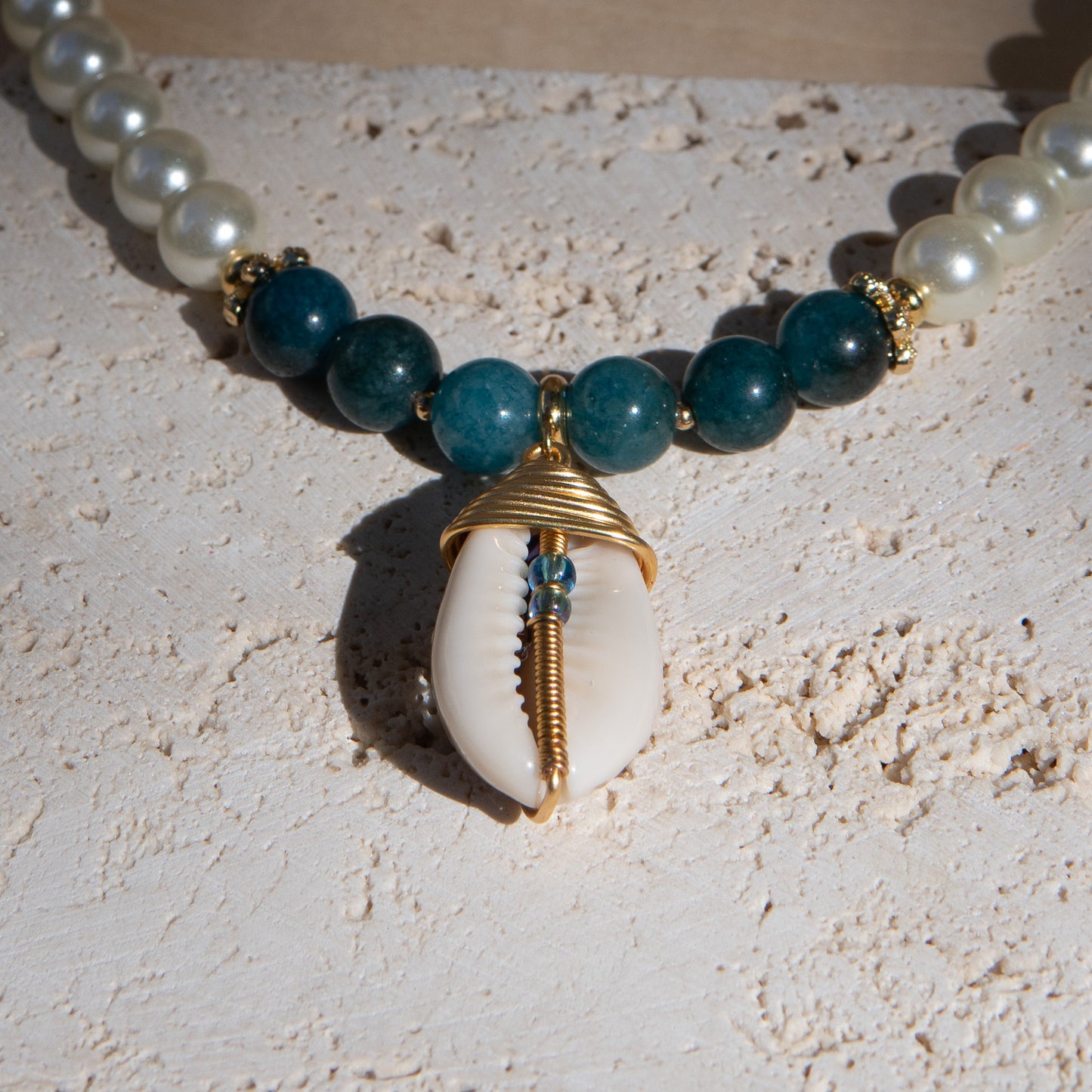 Yeye Oshun Healing Stone Necklace