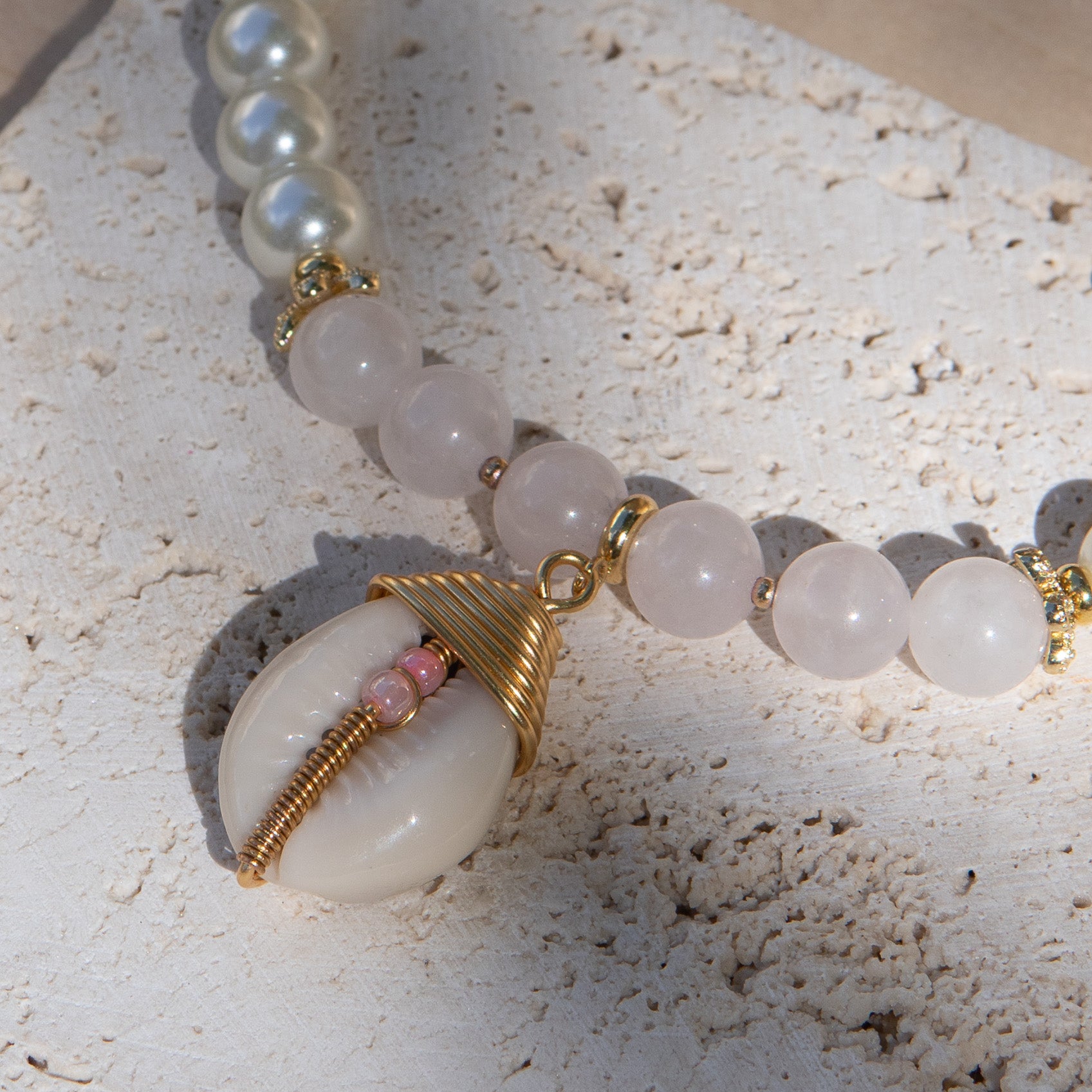 Yeye Oshun Healing Stone Necklace