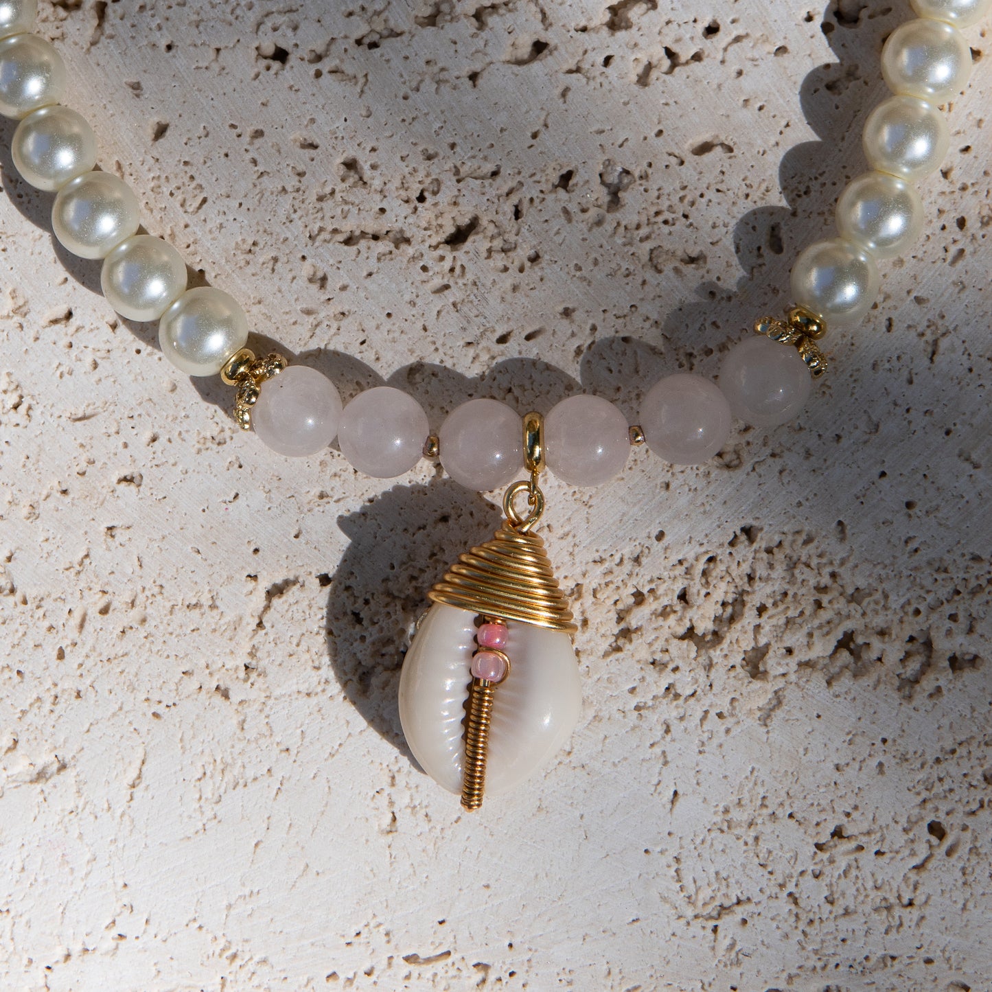 Yeye Oshun Healing Stone Necklace