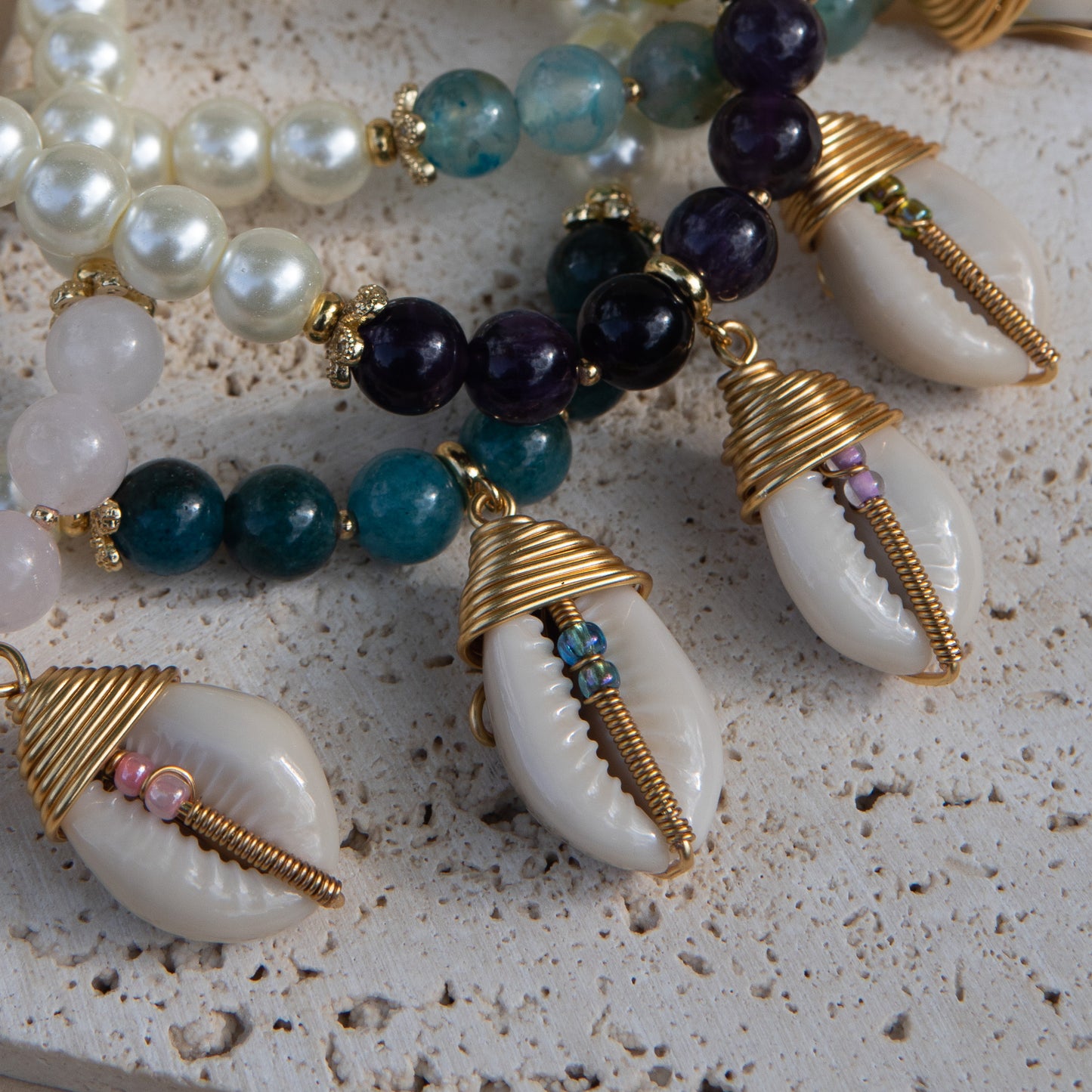 Yeye Oshun Healing Stone Necklace