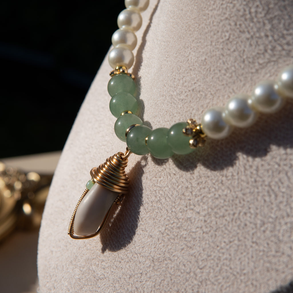Yeye Oshun Healing Stone Necklace