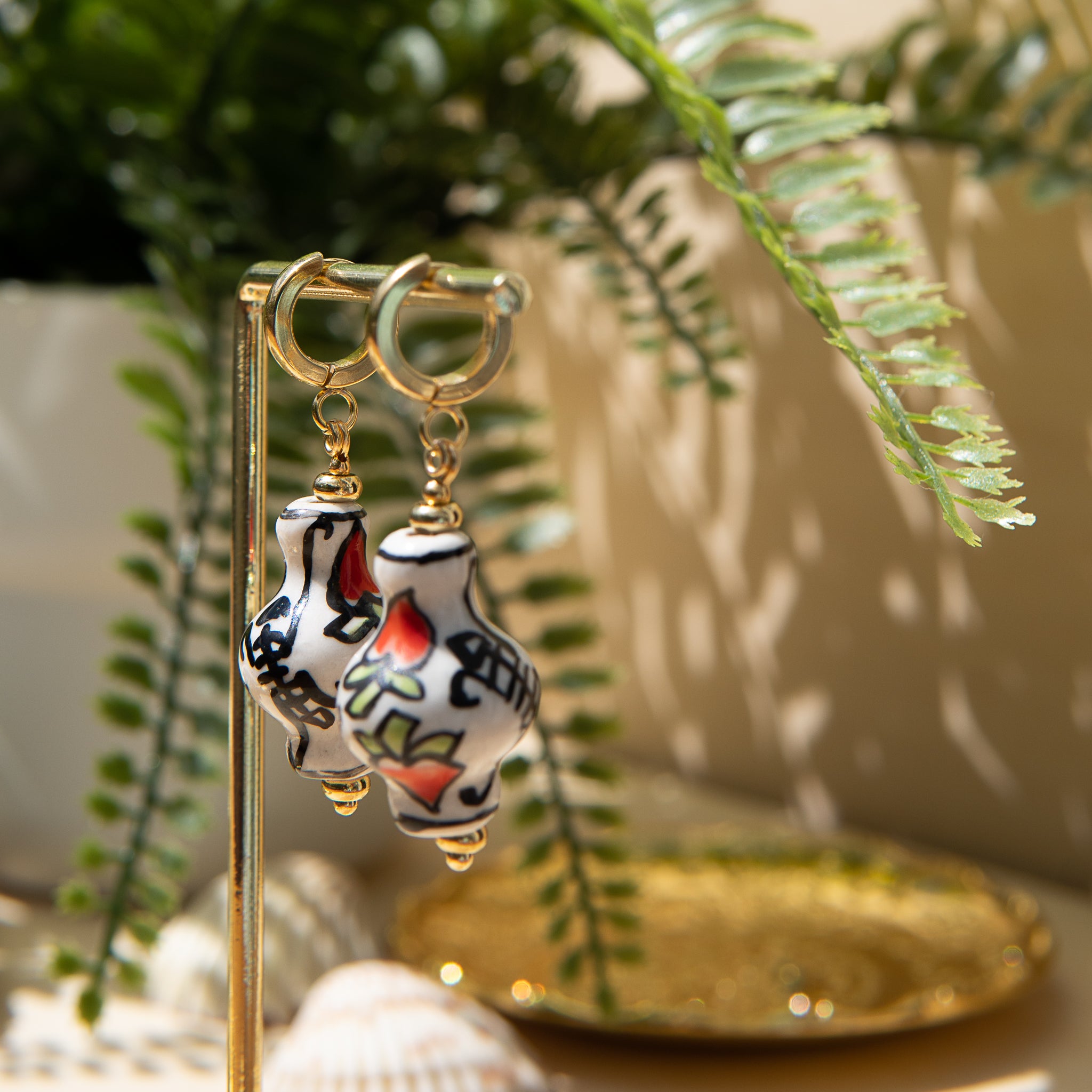 Yemaya Huggie Earrings