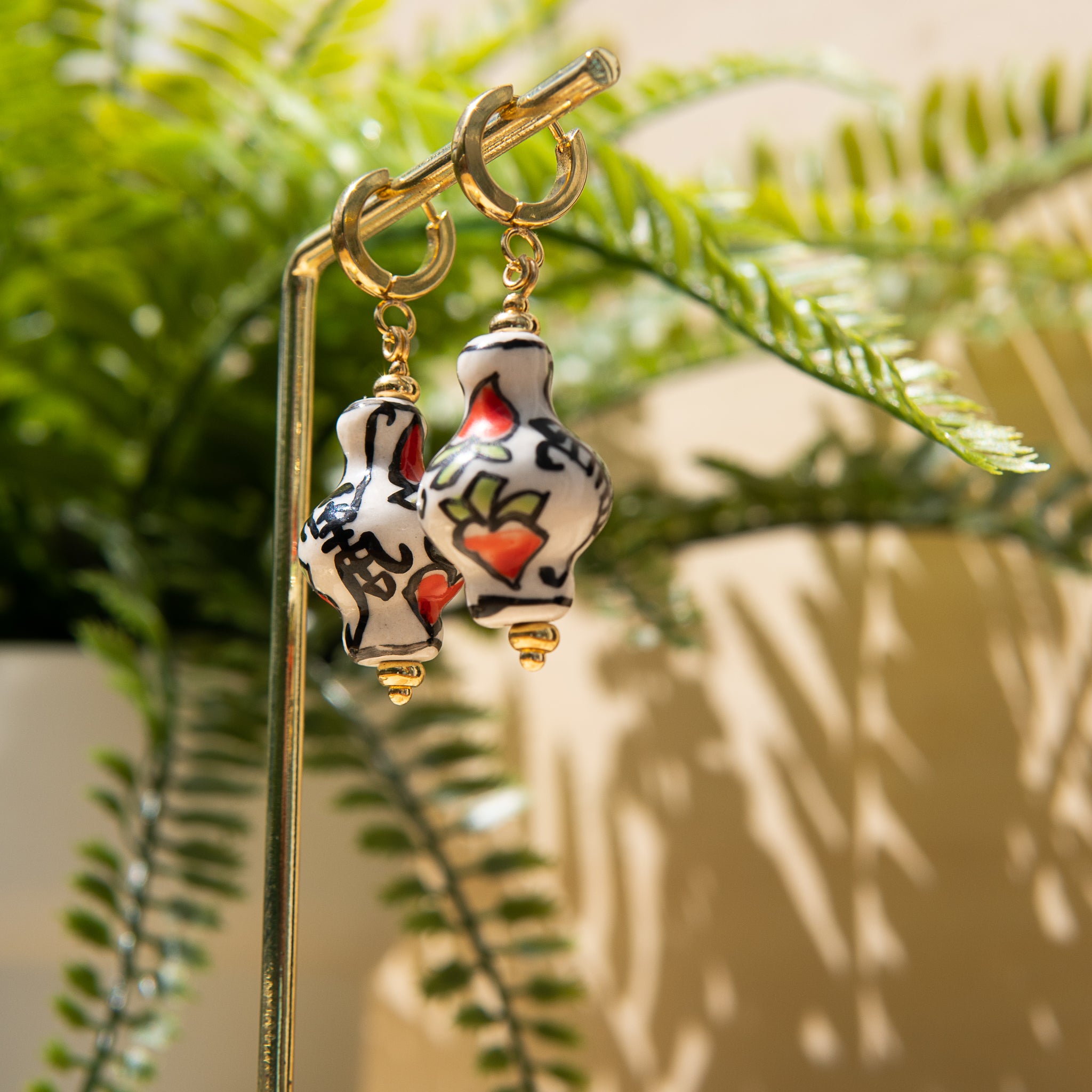 Yemaya Huggie Earrings