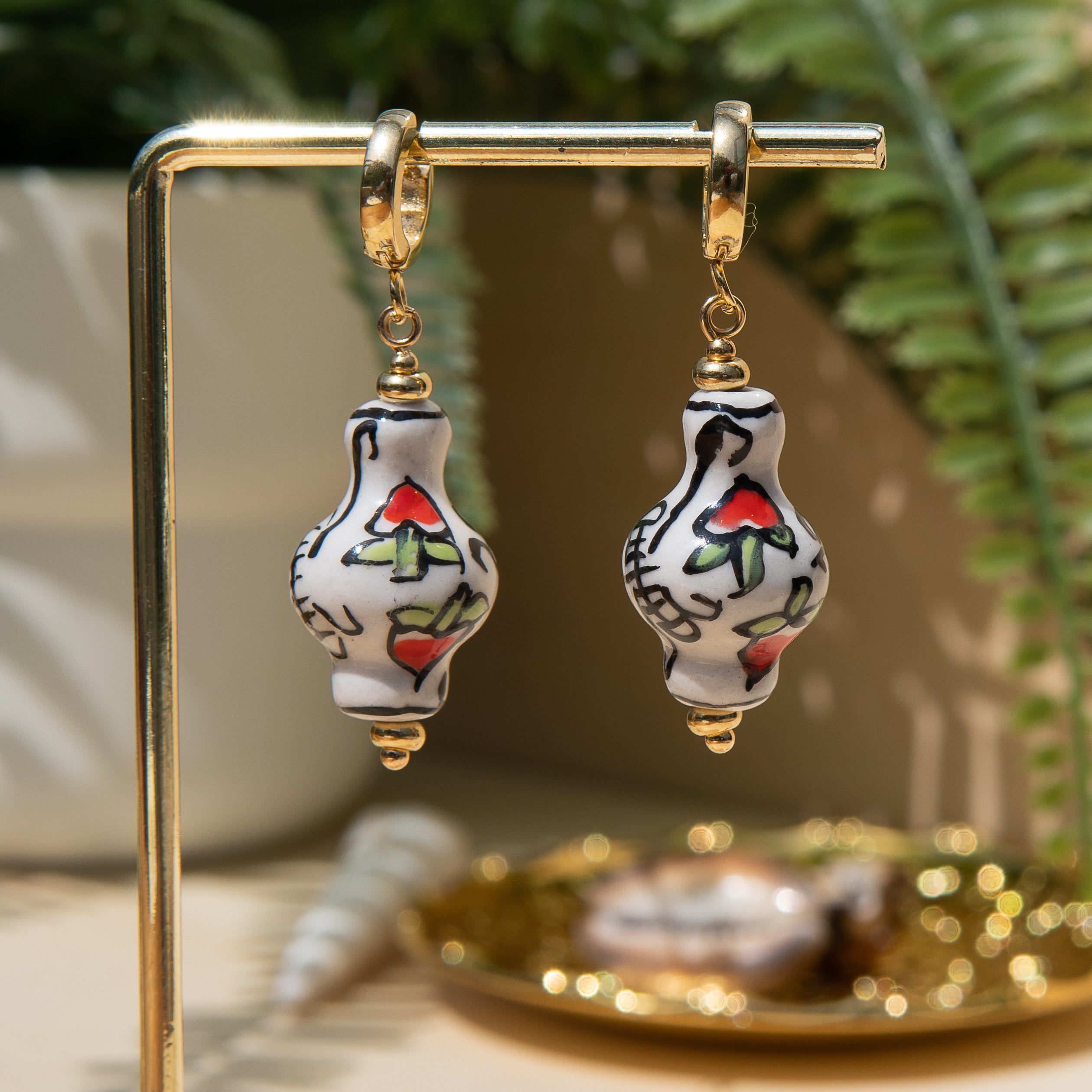 Yemaya Huggie Earrings