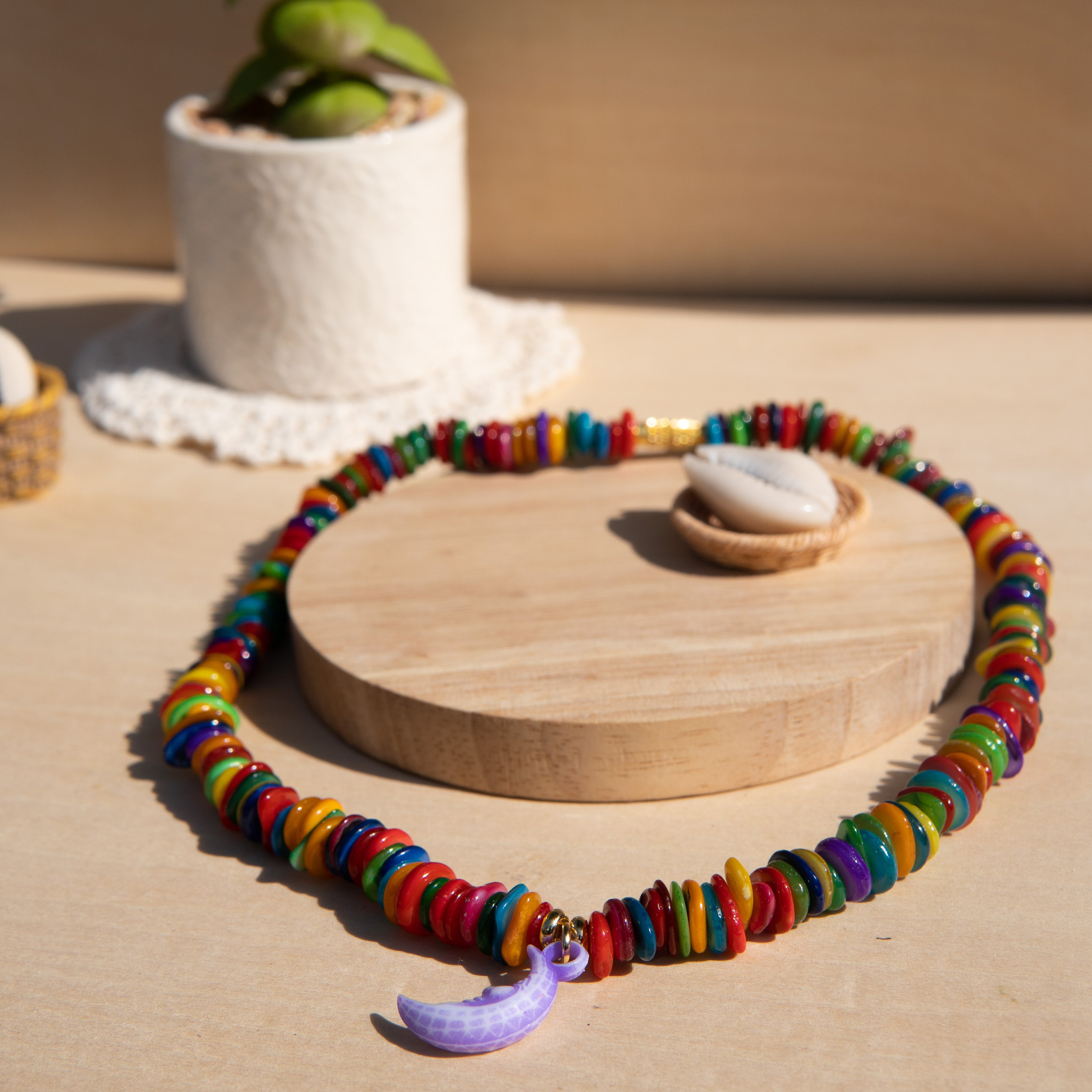 Ix Chel Shell Choker