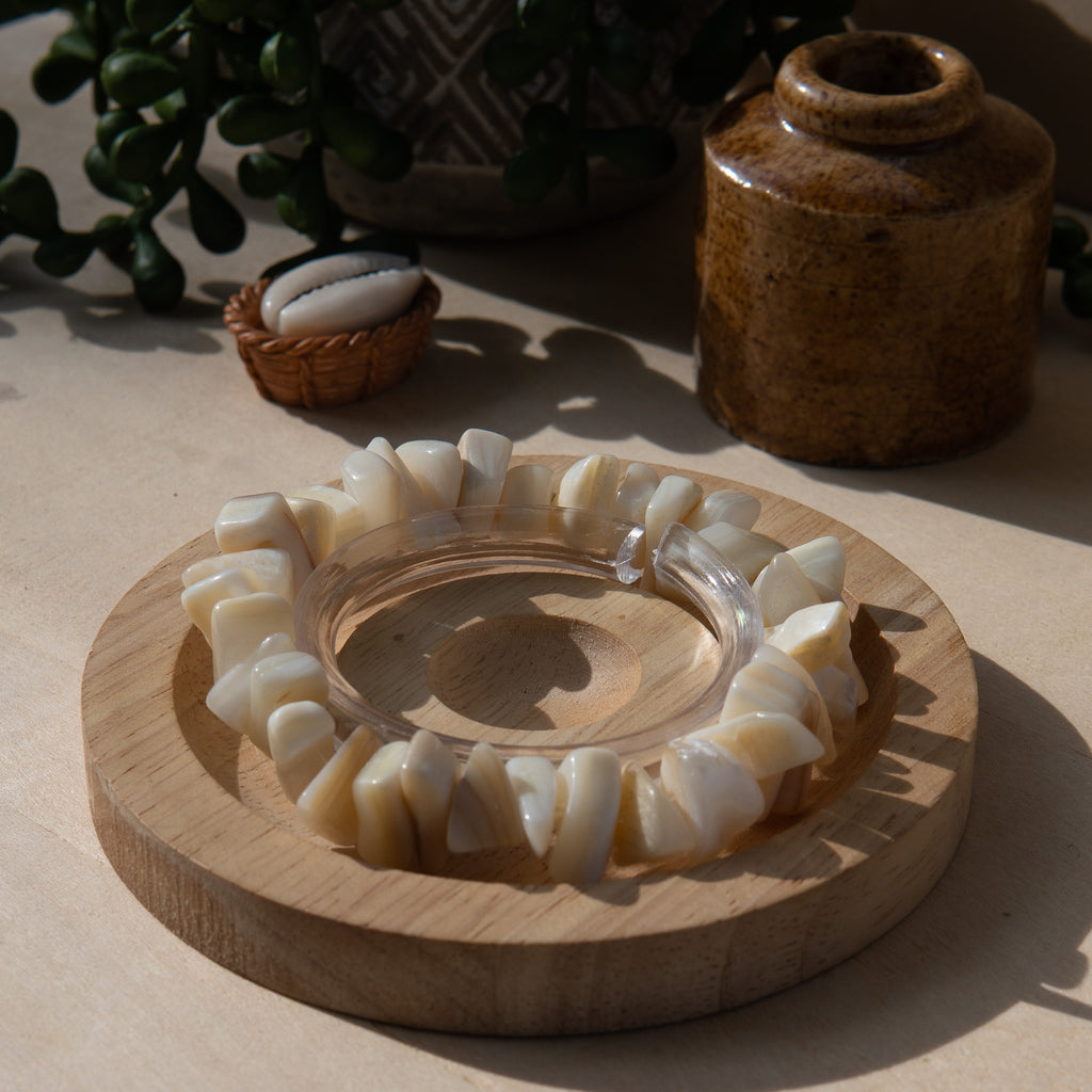 Yemọja Chunky Shell Bracelet