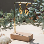 A-Bol-Nimba Huggie Earrings