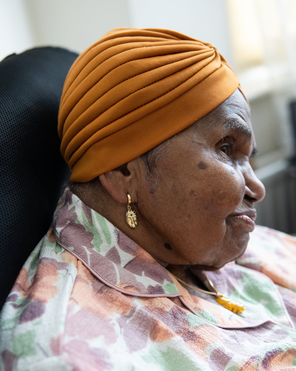 A-Bol-Nimba Huggie Earrings